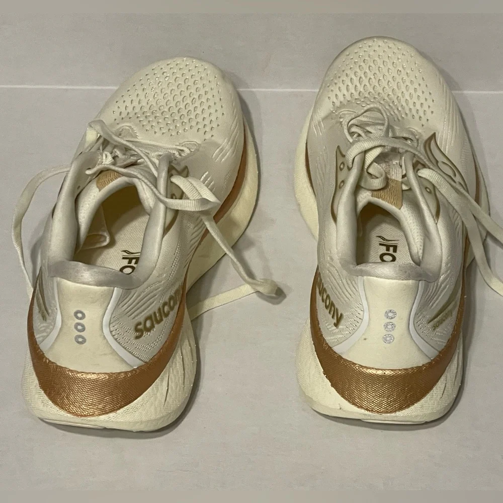 Saucony Ride 18 - Women’s 7.5 - Vanilla - EUC No Box - Picture 5 of 8